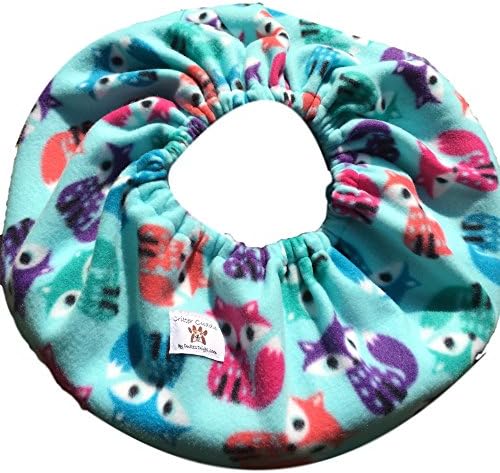 Critter Cuddler Small Animal Carrier Bonding Pouch Anti-Anxiety Interactive Play Exercise Ring Therapeutic for Pet & Handler Small Dog Cat Hedgehog Puppy Travel Sling (Foxy)