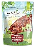 Organic Sun-Dried Tomatoes, 8 Ounces - Salted, Non-GMO, Kosher, Raw, Vegan, Unsulfured, Bulk