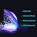 Dazonge Swimming Pool Floating Underwater LED Pond Lights for Hot Tub