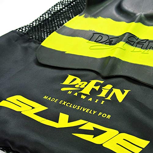 Slyde Handboards DaFin Made Limited Edition Swim Fins for Handboarding, Swimming and Bodysurfing.Free Bag Included (Size: Large = Mens 11-12 Womens 12.5-14)