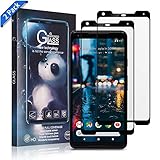 Google Pixel 2 XL Screen Protector Xawy [2-Pack], [Case-Friendly] Tempered Glass Screen Protector for Google Pixel 2 XL- (Clear)