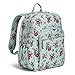 Vera Bradley Women's Cotton Campus Backpack, Water Bouquet, One Size