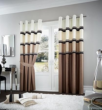 Gaveno Cavailia Luxurious Panama Room Curtains 90 X 90 Inches