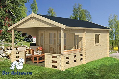 Hedvig Log Cabin 3 8x3 8m Amazon Co Uk Garden Outdoors