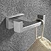 Double Robe Hook, APLusee SUS304 Stainless Steel Square Prong Utility Dual Coat Towel Holder, Contemporary Kitchen Toilet Bathroom Accessorizes, Brushed Nickel