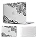 Batianda Unique MacBook Air 13-inch Lace Matte Hard Sleeve Cover Case for Macbook Air 13.3