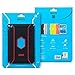 Honeycase Extreme-Duty Military Transformer Hybrid Shockproof & Drop Resistance Anti-slip Soft Silicone Case Cover for iPad Mini (Blue)