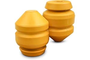 EMIHO Front Bump Stops Fit for Ram 2500 2003-2014 Ram 2500 2WD Pickup 2003-2013, Lower Control Arm Jounce Bumpers 2 Pcs, Not Fit for 4WD