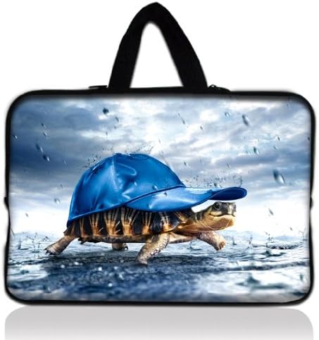 Turtle umbrella 15" 15.4" 15.6" inch Notebook Laptop Case Sleeve Carrying bag with Hide Handle for Apple MacBook Pro 15 15.4 /Dell Inspiron 15R Vostro XPS Alienware M15X /ASUS A55 K55 N56 X54 /Sony E15 S15 EL2/Lenovo ThinkPad E530 /HP Acer