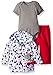 BON BEBE Baby Girls' 3 Piece Microfleece Jacket Set, Dalmatian Puppy, 3-6 Months