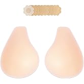 Bontierie 2025 Added Lift Seamless Nipple Covers Ultra-Thin Push up Sticky Pasties Women Adhesive Bras