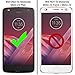 Moto Z2 Play Case Bumper - Mod Compatible (Does not Work with Other Models Moto Z2 Force, Moto Z, Z Force, and Z-Play 1st gen) Ademite (Black/Clear)