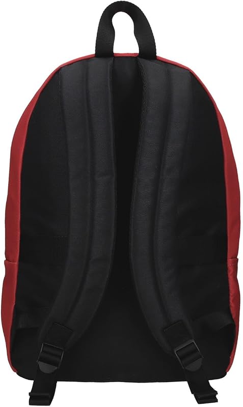 Brooklyn Colors Laptop-Rucksack aus Polyester, breite Schultergurte, ergonomisch, gepolstert, mehrere Fächer, von Joumma Bags, rot, Talla única, Tagesrucksa