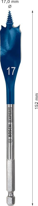 Bosch EXPERT Self Cut Speed Spade Drill Bit 17 mm x 152 mm view 3