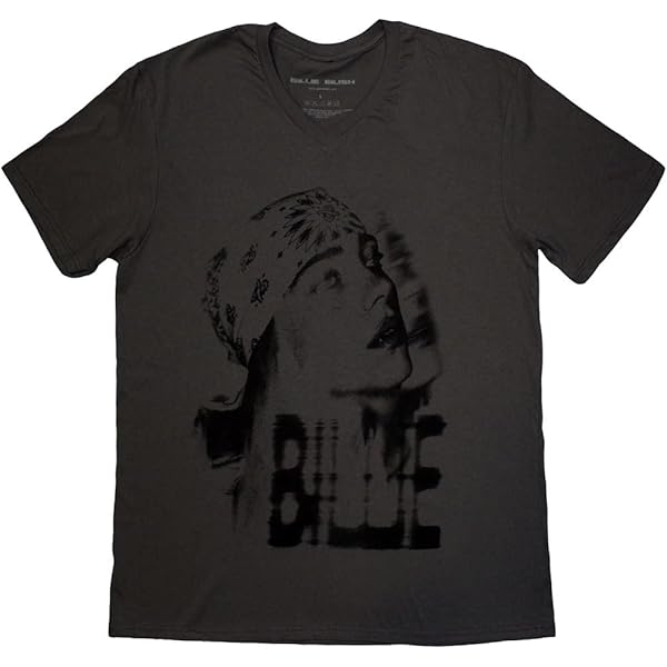 Billie Eilish T Shirt Illustration New Official Unisex Black Size