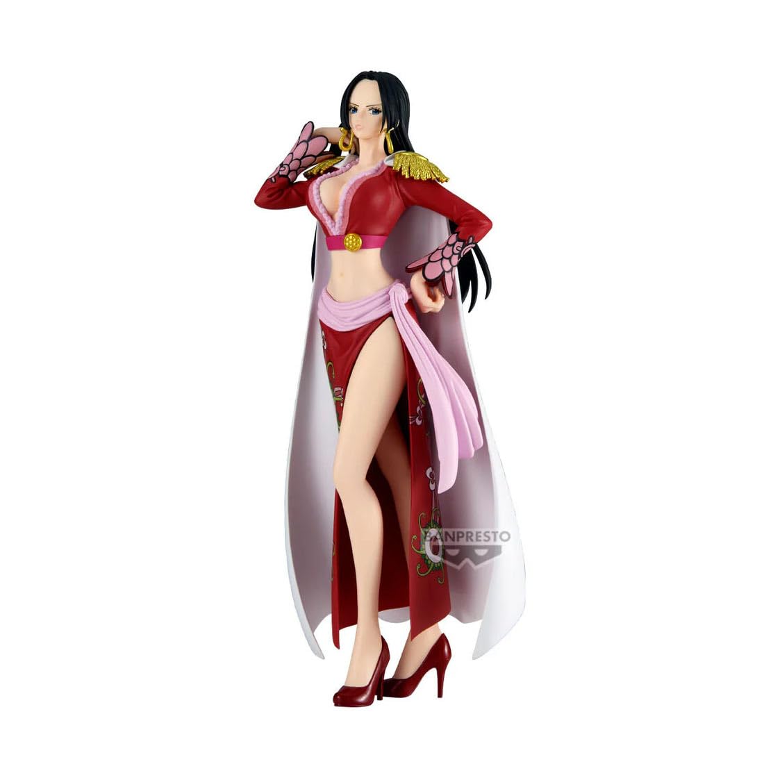 BANPRESTO Boa Hancock II One Piece Collectible Figure Glitter & Glamours, 22 cm, Multi-Colour, BP29084P, Ideal for Anime Fans