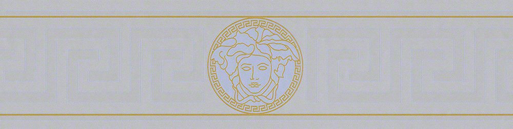Luxury Wallpaper Versace 3 Non-Woven Wallpaper 5.00 m x 0.13 m Gold Made in Germany 935225 93522-5