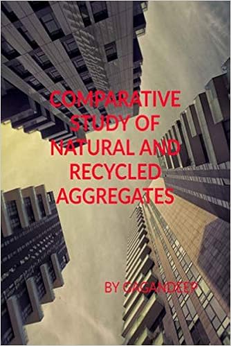 COMPARATIVE STUDY OF NATURAL AND RECYCLED AGGREGATES