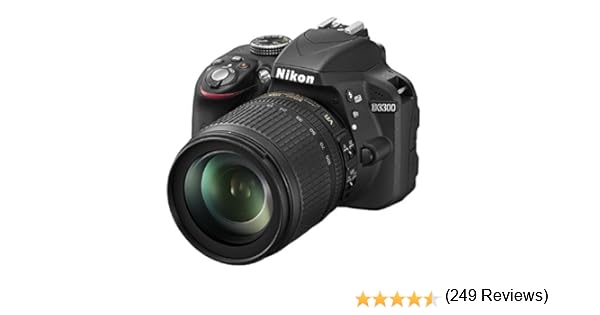 Nikon D3300 - Kit de cámara réflex digital de 27.8 Mp (pantalla 3 ...