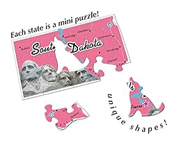 Re-marks Map of The USA 850 Piece Puzzle with Mini