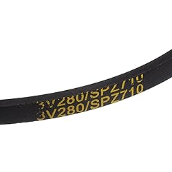 uxcell 3V280 Rubber V Belt 28" Length x 0.38" Width