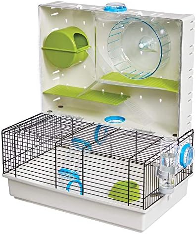 MidWest Homes for Pets Hamster Cage | Awesome Arcade Hamster Home | 18.11" x 11.61" x 21.26"