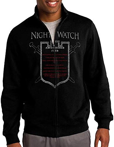 Game Of Thrones The Nights Watch Oath Men's Full-Zip Hooded Jacket