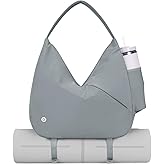 Ceneda Large Gym Bag for Women with Hidden Yoga Mat Holder & Shoe Compartment & Wet Pocket, Sports Duffle Bag for Travel