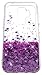 SunStory Samsung Galaxy S9 Plus case Luxury Fashion Design with Moving Shiny Quicksand Glitter and Double Protection with PC Layer and TPU Bumper Case for Samsung Galaxy S9 Plus. (Purple)