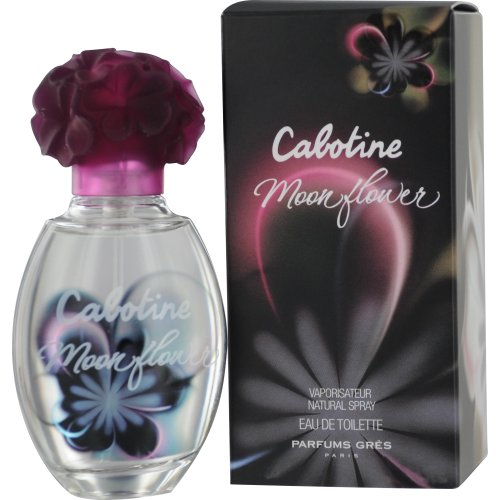 Cabotine Moon Flower Eau De Toilette Spray Women by Gres, 3.4 Ounce