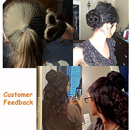 Beauty Angelbella 100 Human Hair Bun Extensions Up Do Donut