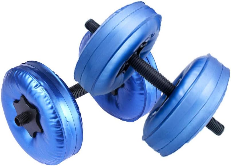 WJQ Water-Filled Dumbbells - Portable Small Dumb Bell, Healthy And Safe Free to Adjust And Easy to Clean - Suitable for Indoor And Outdoor Exercise Adjustable 8-10Kg