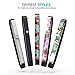 MoKo Case Holder for Apple Pencil - PU Leather Elastic Pocket Sleeve Detachable Cover for Apple Pencil, Fit with iPad Pro 12.9 2015/2017, Gold
