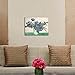 Wieco Art Irises by Van Gogh Famous Floral Oil Paintings Reproduction Modern Wrapped Giclee Canvas Prints Blue Flowers Pictures on Canvas Wall Art for Living Room Bedroom Home Office Decorations