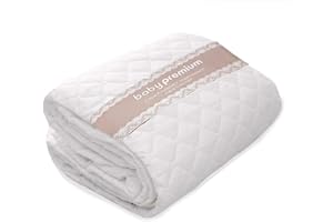 Capa Protetora Para Berço Impermeável Baby Branco Sulbrasil | Fácil limpeza