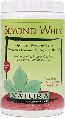 UPC 890062000182, Natura Health Products - Beyond Whey - Optimizes Recovery Time &amp; Supports Immune and Digestive Health - 300 Grams (10.6 Ounces) Powder