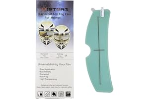 1Storm Motorcycle Full Face Helmet Shield Visor Water Proof Pinlock Anti Fog Film