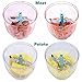 Manual Food Chopper Vegetable Chopper 5 Blades Manual Food Processor Onion Chopper Garlic Chopper Blender Meat Mincer Fruit Onion Garlic and Herb Slicer for Salad Pesto Coleslaw Food Puree 900ml