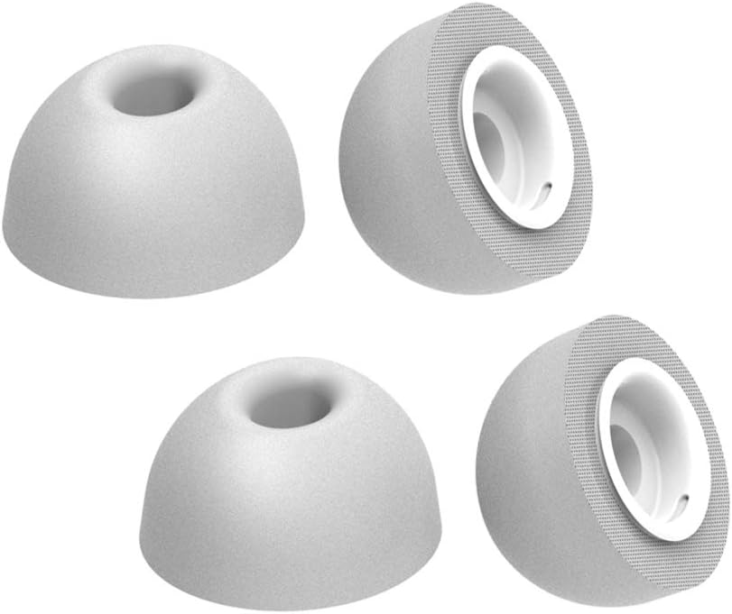 (2-Pair) TenCloud Ear Caps Compatible with Airpods Pro Earphone Tips Soft Memory Foam Earphones Earbuds Earplugs Eartips Cover Case Ear Cushions Covers Eargels for Airpods Pro/Airpods 3 (Large
