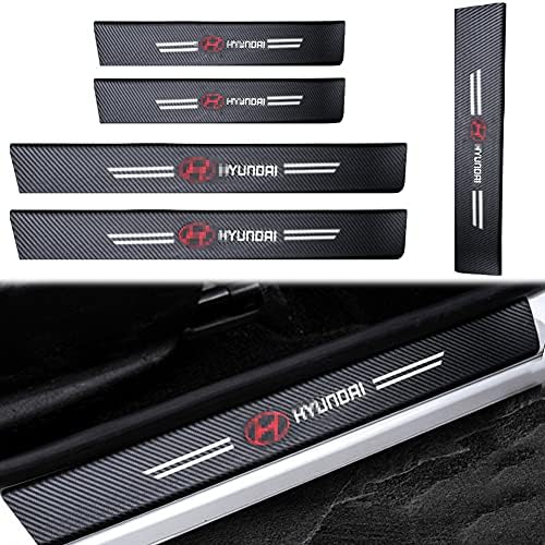 WoshocK 5Pcs/Set for Hyundai Car Door Sill Protectors Door Edge Guards