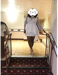 XAKALAKA - Vestido de noche para mujer, talla grande, de malla, sexy, con corpiño