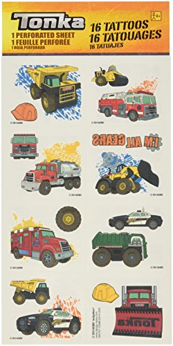 Amscan Tonka Tattoo Favors