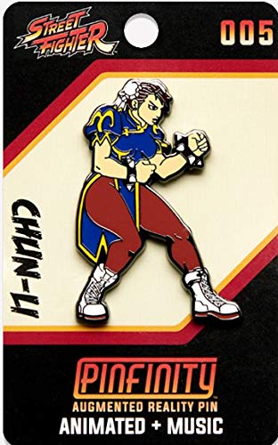 Street Fighter - Chun-Li Augmented Reality Pin