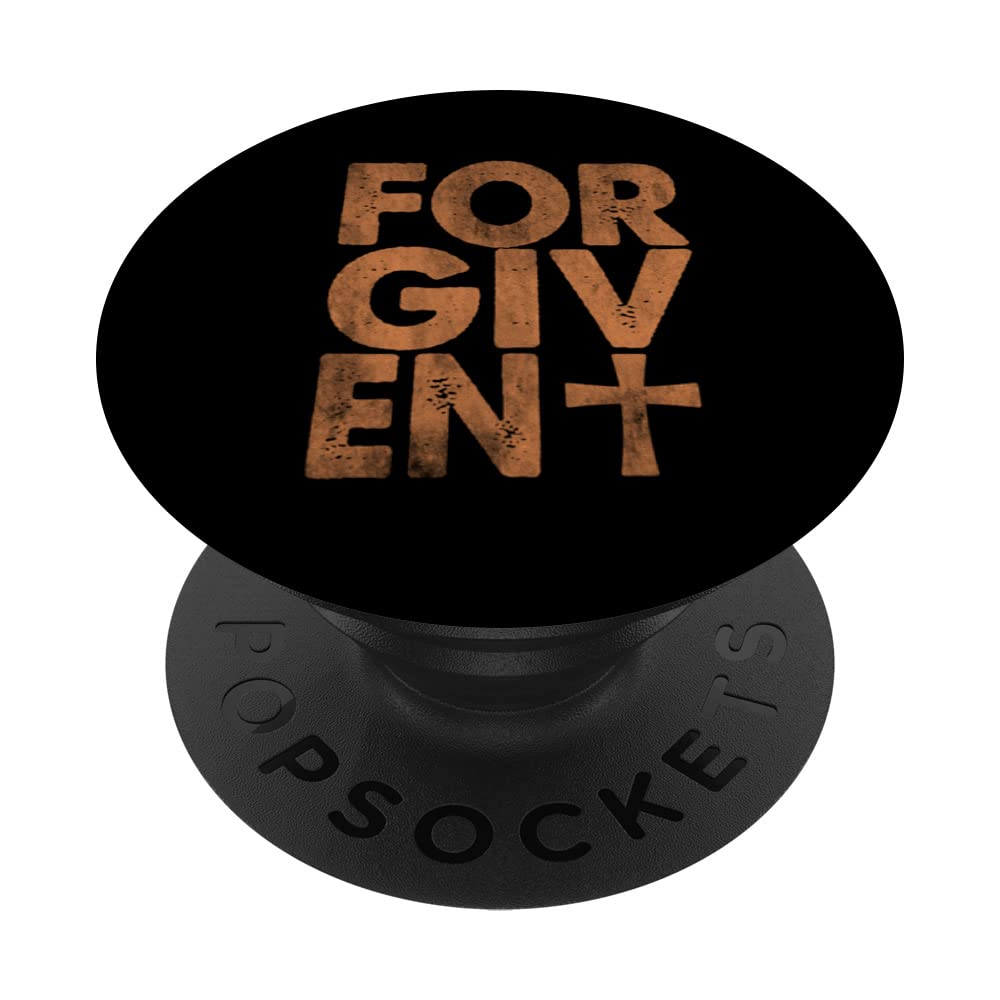 Forgiven Jesus Christ Bible Christian PopSockets Swappable PopGrip