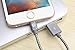 OPSO Apple MFi Certified Nylon Braided Lightning to USB Cable Charging Cord for iPhone 7 6s 6 Plus SE 5s 5c 5,iPad Pro Air 2,iPad mini 4 3 2,iPod touch / nano - (0.15M/0.5ft) - Gray