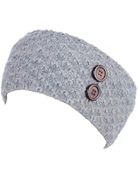 BYOS Womens Chic Cold Weather Enhanced Warm Fleece Lined Crochet Knit Stretchy Fit
