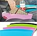 Drhob 1piece Black Automotive Supplies Car Storage Organizer Box Trash Garbage Bag Seat Slit Pocket (Size: 31cm by 17cm by 2cm, Color: Black)