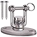 SELEWARE Bearing 360° Swivel Heavy Duty Swing Hanger, 1500LB Capacity Yoga Hammock Chair Sandbag Punching Bag Porch Swing Sets with 2 Screw for Wooden