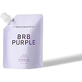 The Beachwaver Co. BRB Blonde Purple Shampoo - Travel Size (3 Oz) | Anti-Brass Toning Conditioner w/HiX Vegan Bond Multipliers | Moisturizing, Sulfate-Free Formula for Blonde & Grey Hair