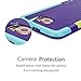 TILL for Galaxy S6 Case, TILL[TM] 3 Color Hybrid Dual Layer Shockproof Case Extra Front Raised Lip Soft TPU & Hard PC Bumper Protective Case Cover for Samsung Galaxy S6 G9200 GS6 [Purple/Blue/Green]